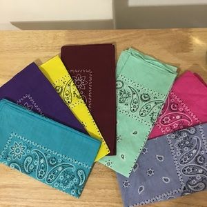 SOLD. Square scarf/ headband - Unisex